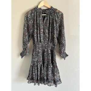 NWT Long‎ Sleeve Floral Reset Dress Small